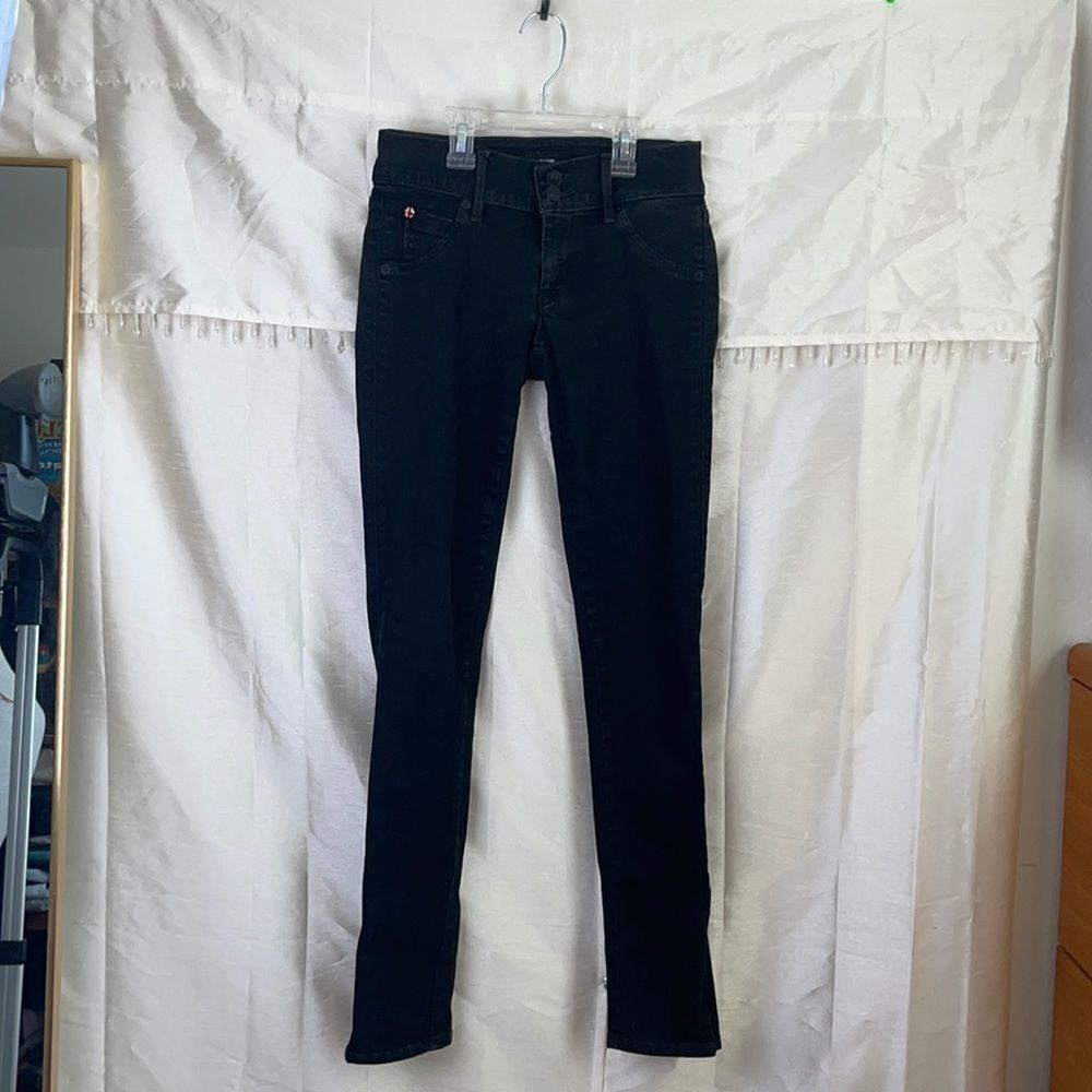 Hudson Collin Skinny 25 black jeans - Picture 2 of 15